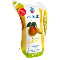 Velfrisk Joghurt Birne - Banane mild 3,7 % Fett 1000 g 