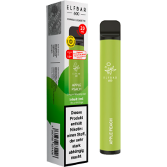 ELFBAR Einweg E-Zigarette Apple Peach 20 mg/ml 2 ml 