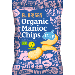 EL ORIGEN Bio Maniok Chips mit Meersalz 60 g 