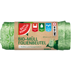GUT&GÜNSTIG Bio-Müll Folienbeutel 10 Liter 10 Stück 