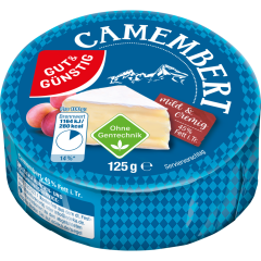 GUT&GÜNSTIG Camembert 45% Fett i. Tr. 125 g 