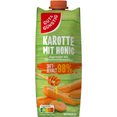 GUT&GÜNSTIG Karottensaft mit Honig 0,5 l 