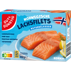 GUT&GÜNSTIG Norwegische Lachsfilets 250 g 