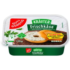 GUT&GÜNSTIG Frischkäse Kräuter 65% Fett i.Tr. 175 g 