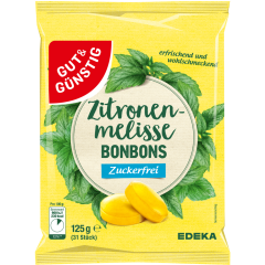 GUT&GÜNSTIG Zitonenmelisse-Bonbons zuckerfrei 125 g 