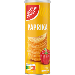 GUT&GÜNSTIG Stapelchips Paprika 175 g 