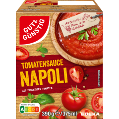 GUT&GÜNSTIG Pastasauce Napoli 390 g 