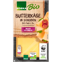 EDEKA Bio Butterkäse in Scheiben 50%  Fett i. Tr. 200 g 