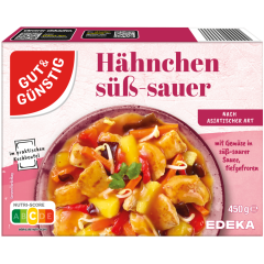 GUT&GÜNSTIG Hähnchen süß-sauer 450 g 