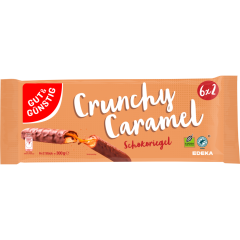 GUT&GÜNSTIG Schokoriegel Crunchy Caramel 300 g 