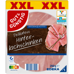 GUT&GÜNSTIG Hinterkochschinken XXL 250 g 