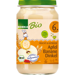 EDEKA Bio Apfel Banane Dinkel 190 g 