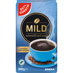 GUT&GÜNSTIG Kaffee Naturmild 500 g 