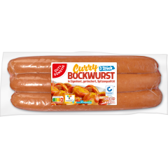 GUT&GÜNSTIG Currybockwurst 540 g 