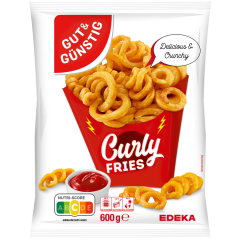 GUT&GÜNSTIG Curly Fries 600 g 