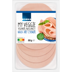 EDEKA My Veggie Veganer Aufschnitt nach Art Lyoner 80 g 