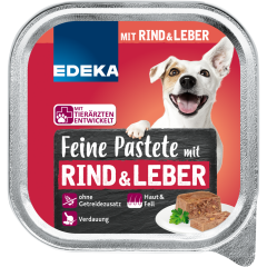 EDEKA Feine Pastete mit Rind & Leber 150 g 