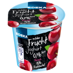 EDEKA Fruchtjoghurt 0,1% Fett Kirsche 150 g 