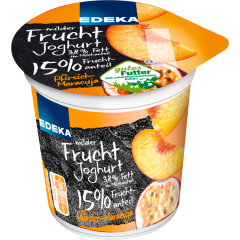 EDEKA Fruchtjoghurt 3,8% Fett Pfirsich-Maracuja 150 g 