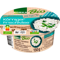 EDEKA Bio Körniger Frischkäse 20% Fett i. Tr. 150 g 