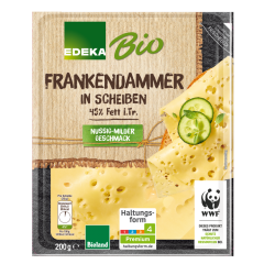 EDEKA Bio Frankendammer in Scheiben 45% Fett i. Tr. 200 g 