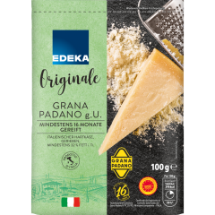 EDEKA Originale Grana Padano gerieben 32% Fett i. Tr. 100 g 