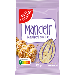 GUT&GÜNSTIG Mandeln, blanchiert, gestiftelt 100 g 