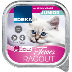 EDEKA Feines Ragout Junior mit Huhn & Kalb 100 g 