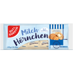 GUT&GÜNSTIG Mini-Hörnchen mit Milchcreme 240 g 