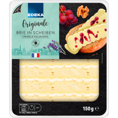 EDEKA Originale Brie in Scheiben 60% Fett i. Tr. 150 g 