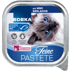 EDEKA Feine Pastete mit MSC- Seelachs 100 g 