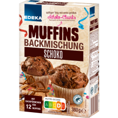 EDEKA Muffins Backmischung Schoko 380 g 