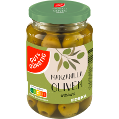 GUT&GÜNSTIG Manzanilla Oliven 340 g 