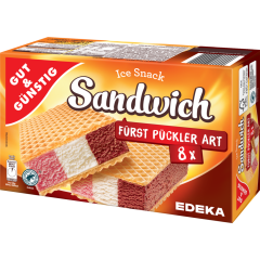 GUT&GÜNSTIG Sandwich Fürst-Pückler-Art, 8 Stück 720 ml 