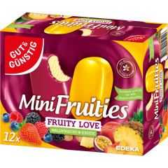 GUT&GÜNSTIG Mini-Fruities, 12 Stück 600 ml 