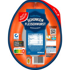 GUT&GÜNSTIG Schinken-Fleischwurst 650 g 