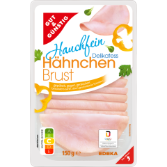 GUT&GÜNSTIG Hauchfein Hähnchenbrust 150 g 