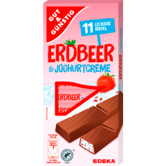 GUT&GÜNSTIG Joghurt-Erdbeer-Riegel 200 g 