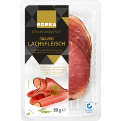 EDEKA Genussmomente Graved Lachsfleisch 80 g 