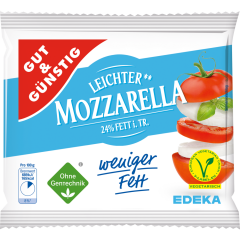 GUT&GÜNSTIG Mozzarella 24 % Fett i.Tr. 125 g 