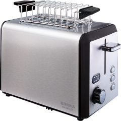 EDEKA zuhause Edelstahl Toaster 1 Stück 