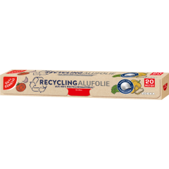 GUT&GÜNSTIG Recycling Alufolie 20 m 