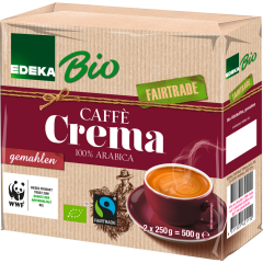 EDEKA Bio Caffè Crema, gemahlen 2x250 g 