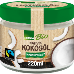 EDEKA Bio Fairtrade Kokosöl 220 ml 