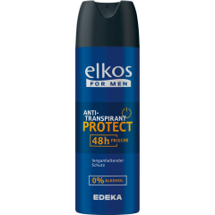 EDEKA elkos FOR MEN Anti-Transpirant Protect Deospray 200 ml 