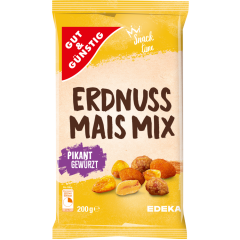 GUT&GÜNSTIG Erdnuss-Mais Mix 200 g 