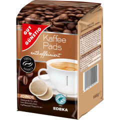 GUT&GÜNSTIG Kaffee-Pads entkoffeiniert 144 g 