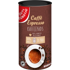 GUT&GÜNSTIG Kaffee-Pads Caffè Espresso 144 g 