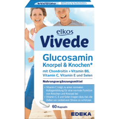 EDEKA elkos Vivede Glucosamin Kapseln 60 Stück 