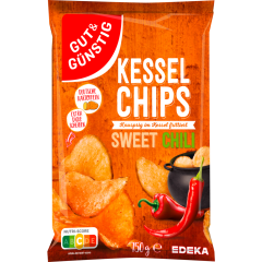 GUT&GÜNSTIG Kesselchips Sweet Chili 150 g 